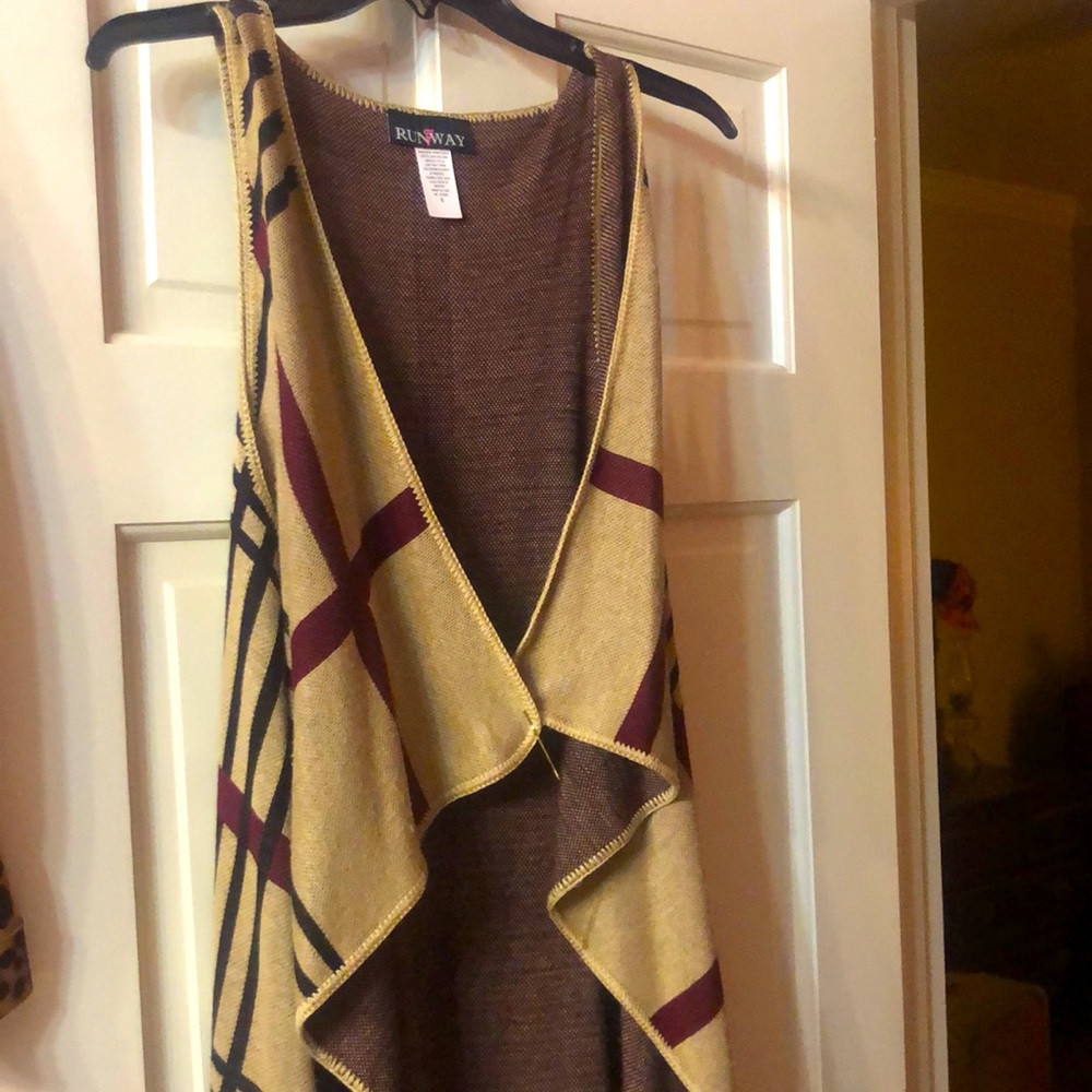 Long vest size S